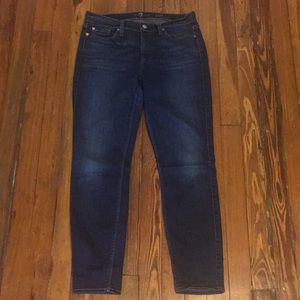 7 For All Mankind Gwenevere Ankle Skinny Jeans